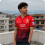 Customer wearing the jersey