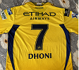 Back of the jersey, printed number 7